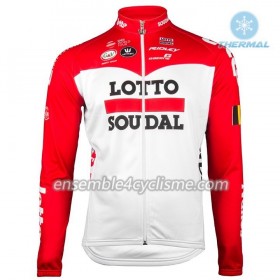 Maillot Cyclisme 2018 Lotto Soudal Hiver Thermal Fleece N001